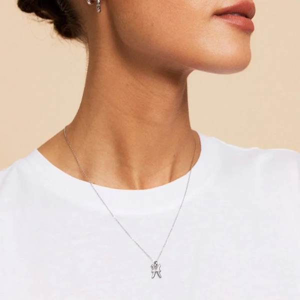 Zodiac Sign Pisces Steel - Edblad - Snabb leverans - Gratis paketinslagning