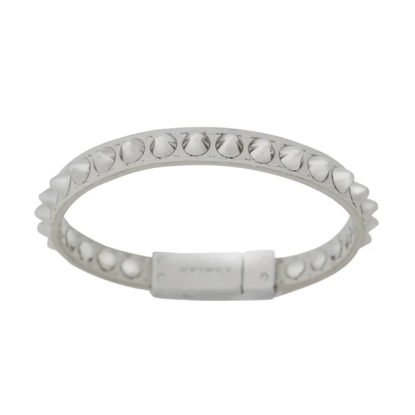 Peak Bracelet Leather Light Grey Steel - Edblad - Snabb frakt & paketinslagning - Nordic Spectra