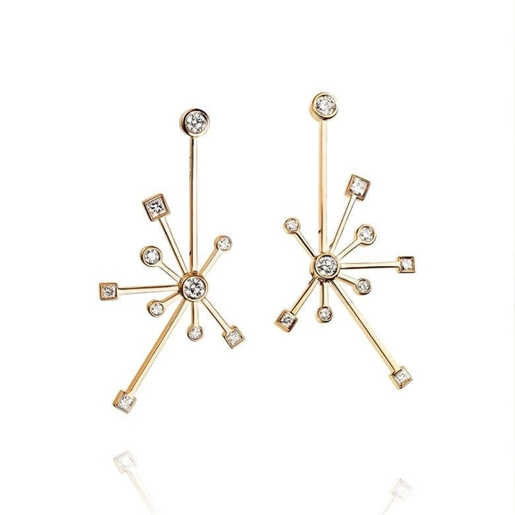 Kaboom & Stars Ear Gold - Efva Attling örhängen - Snabb frakt & paketinslagning - Nordicspectra.se