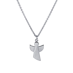 My Angel Necklace White Gold - Nordic Spectra - Suuri valikoima & ilmainen lahjapaketointi - Nordicspectra.fi