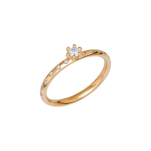 Glow A02 Gold - Wedding & engagement rings - Schalins - Scandinavian design - Nordic Spectra