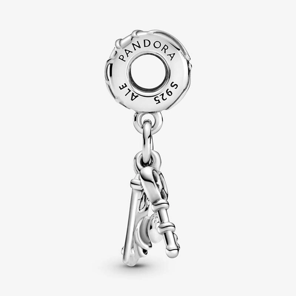 Disney Alice im Wunderland Schlüssel & Türknauf Charm-Anhänger von PANDORA, Schneller Versand - Nordicspectra.de