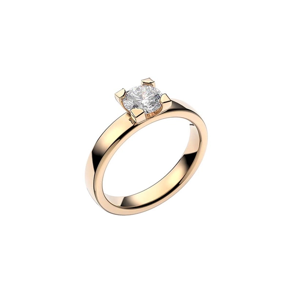 Seine 0.60 Gold - Wedding & engagement rings - Schalins - Scandinavian design - Nordic Spectra