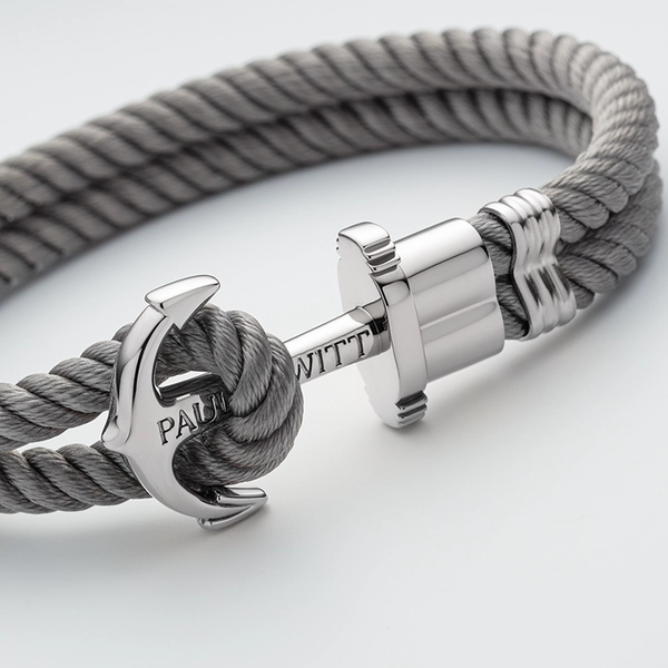 Phrep Armband Grå/Silver - Paul Hewitt - Omgående leverans & paketinslagning - Nordic Spectra
