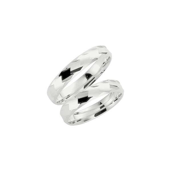 76-4 Silver - Vigsel- & förlovningsringar - Schalins - Fri storleksändring* - Nordic Spectra