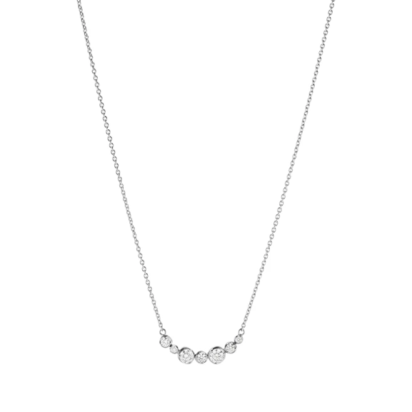Georg Jensen Signature Diamonds Hängsmycke Vitguld - Georg Jensen - Designsmycken med snabba & trygga leveranser - Nordic Spectra