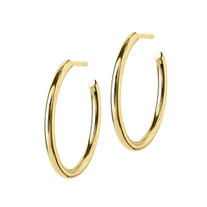Hoops Earrings Gold Medium - Edblad - Snabb frakt & paketinslagning - Nordicspectra.se