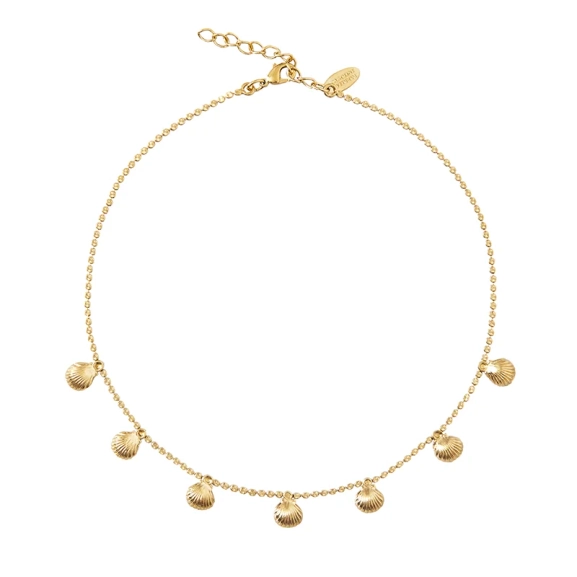 Petite Shell Choker Gold - Caroline Svedbom - Snabb frakt & paketinslagning - Nordic Spectra
