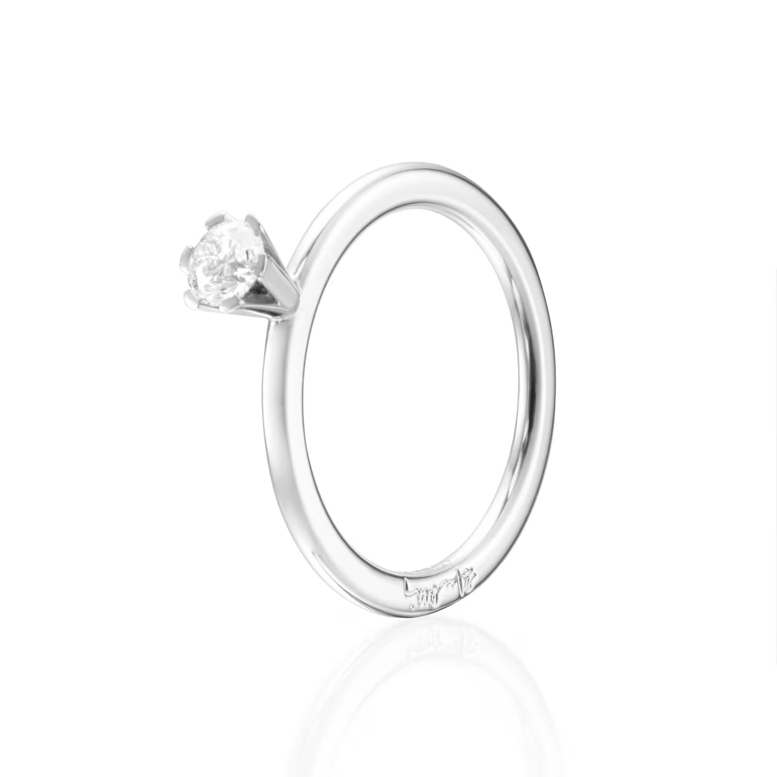 Efva Attling - High On Love Ring 0.30 ct Platinum