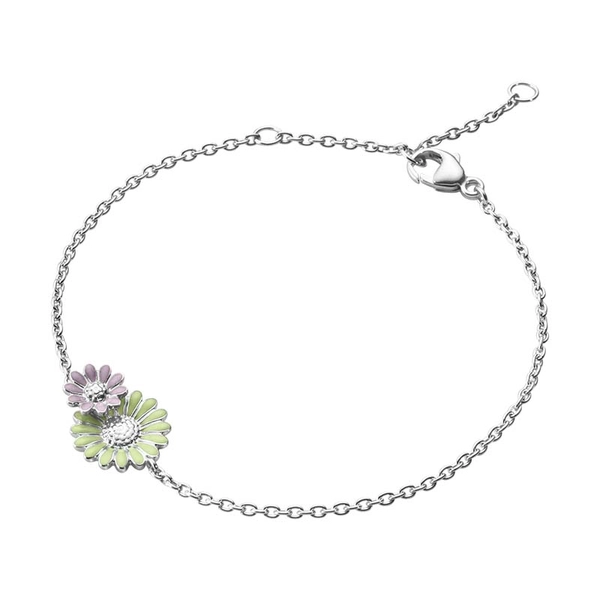 Daisy x Stine Goya Pastell Grönt & Rosa Armband - Georg Jensen örhängen - Snabb frakt & paketinslagning - Nordicspectra.se