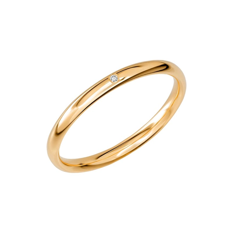 Schalins Sign Of Love SR2043 Guld - Vigselring - Nordicspectra.se