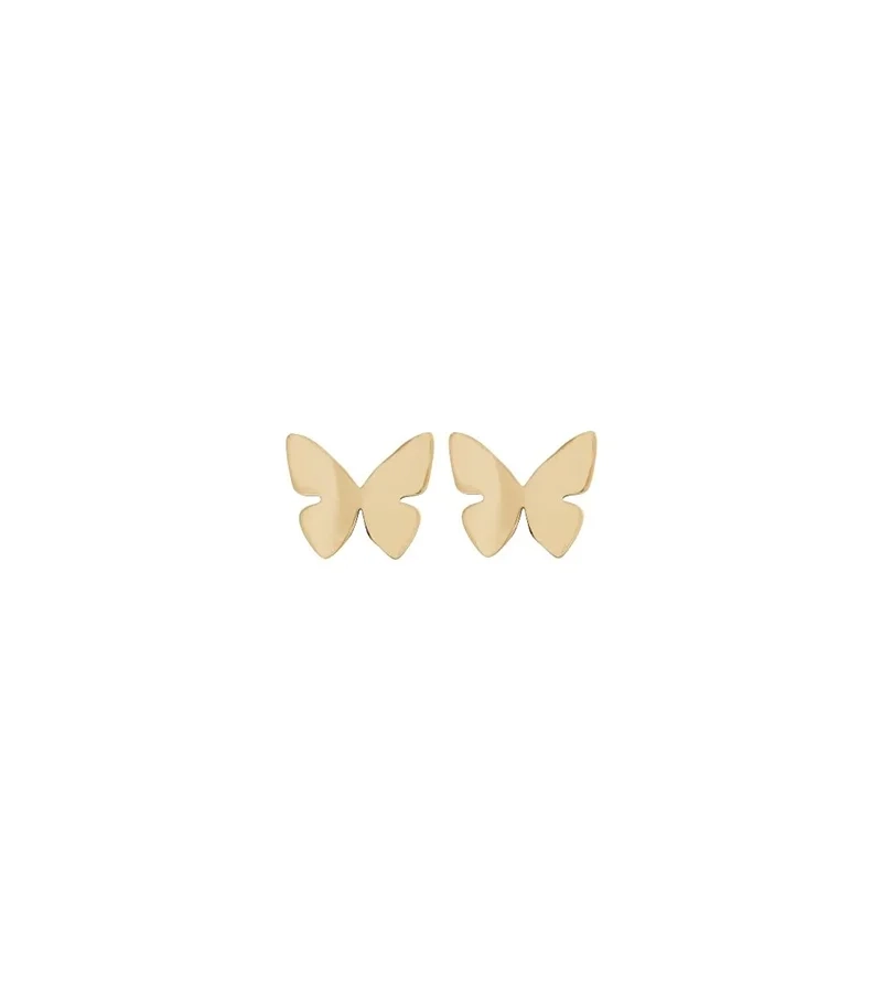 Papillon Studs Kids Gold - Edblad - Snabb leverans - Gratis paketinslagning