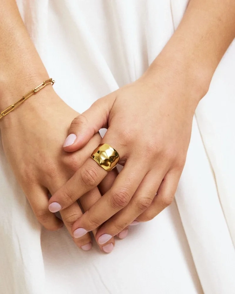 Fairfax Ring Gold - Edblad - Snabb frakt & paketinslagning - Nordic Spectra