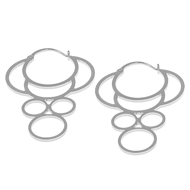 CU Jewellery - Sun Ear Silver