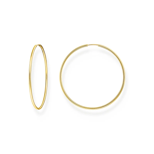 Stora Creoler Guld - Thomas Sabo - Snabb leverans & paketinslagning - Nordic Spectra