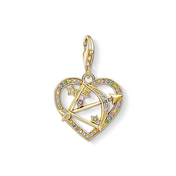 Charm-Anhänger Amors Pfeil gold von Thomas Sabo, Schneller Versand - Nordicspectra.de