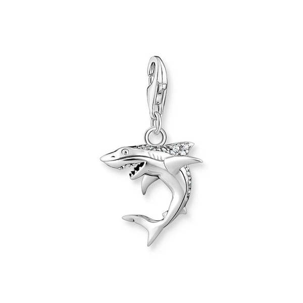 Charm-Anhänger Hai Silber von Thomas Sabo, Schneller Versand - Nordicspectra.de