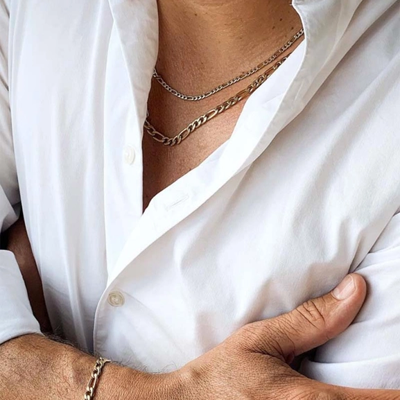 SCOTT Medium Halsband Guld - AROCK - Snabb frakt & paketinslagning - Nordicspectra.se