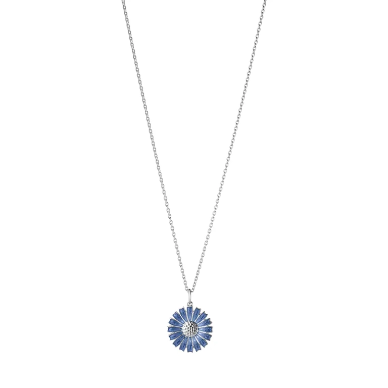 Daisy Blå Halsband ⌀ 18 mm - Georg Jensen - Designsmycken med snabba & trygga leveranser - Nordic Spectra
