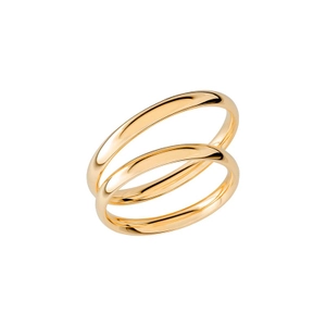 SR1009-2.5 Gold - Wedding & engagement rings - Schalins - Scandinavian design - Nordic Spectra