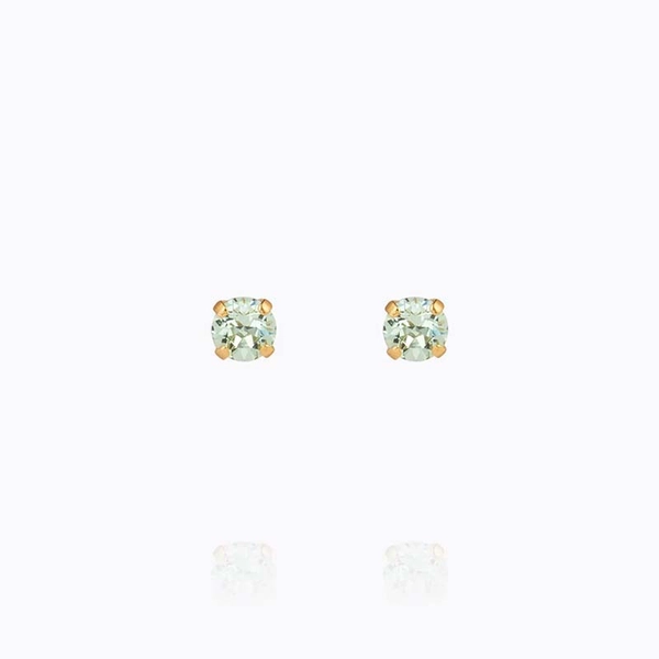 Mini Stud Earrings Gold Chrysolite - Caroline Svedbom - Snabb frakt & paketinslagning - Nordicspectra.se