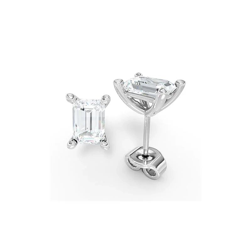 Schalins - Aure 24 D Örhängen Vitguld