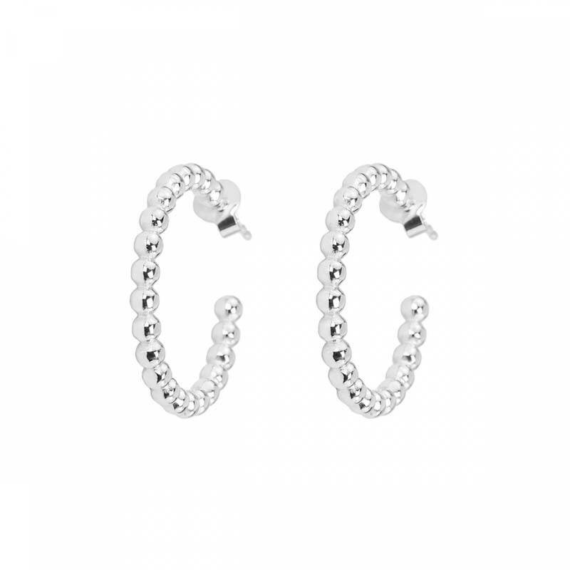 Emma Israelsson - Globe Hoops Silver