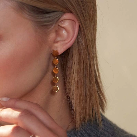 Dottie Earrings Multi Gold - Edblad - Snabb frakt & paketinslagning - Nordicspectra.se