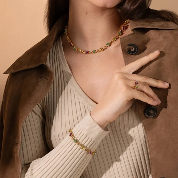 Fay Bracelet Gold Autumn Bloom Combo