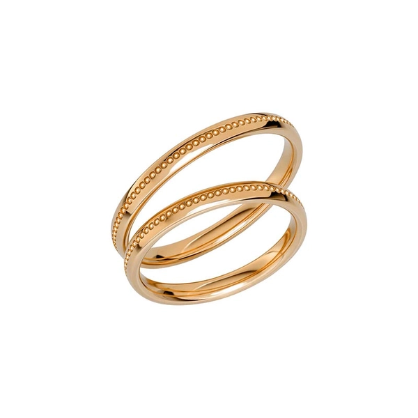 Reflection 09 Gold - Wedding & engagement rings - Schalins - Scandinavian design - Nordic Spectra