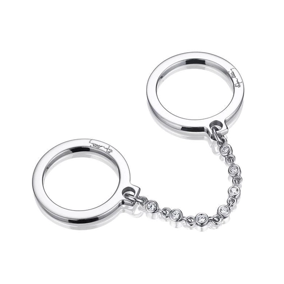 Passion Cuffs & Stars Ring White Gold - Efva Attling ringar - Snabb frakt & paketinslagning - Nordicspectra.se