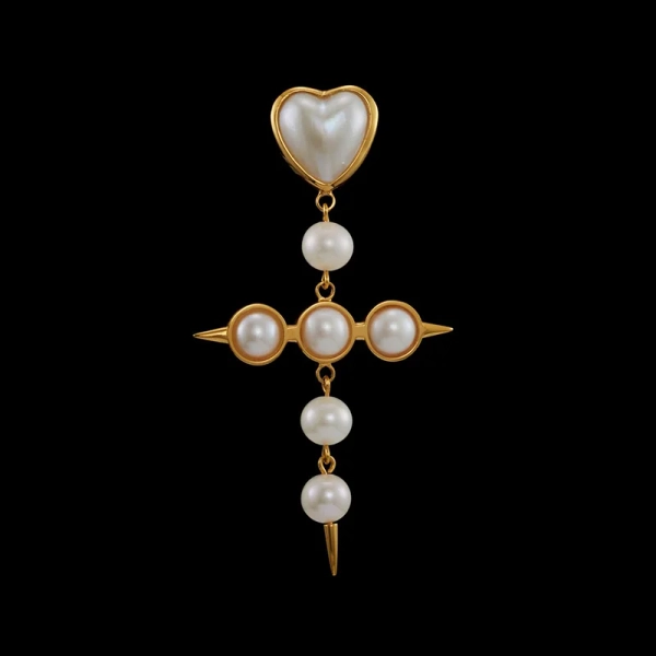 Empress Earring Gold - Maria Nilsdotter - Schmuck im skandinavischen Design - Nordic Spectra