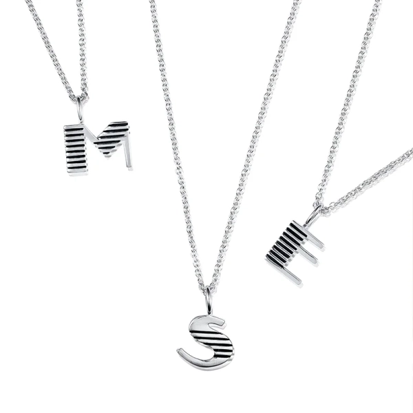 Love Letter halsband i silver från Efva Attling