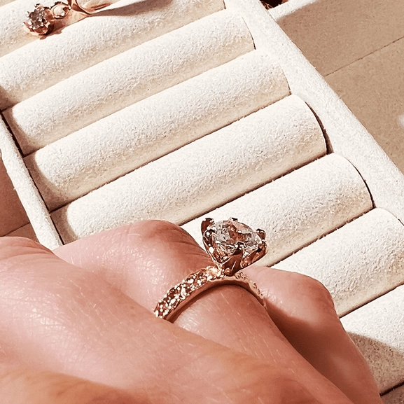 Princess Ring Open Gold von Emma Israelsson, Schneller Versand - Nordicspectra.de