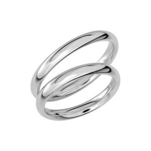 SR1045-3 Vitguld - Vigsel- & förlovningsringar - Schalins - Fri storleksändring* - Nordic Spectra