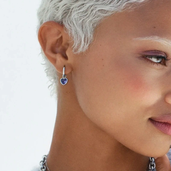 Bel Hoops Plum Steel - Edblad - Snabb leverans - Gratis paketinslagning