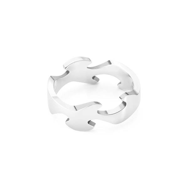 Fusion Mittring Vitguld - Georg Jensen ringar - Snabb frakt & paketinslagning - Nordicspectra.se