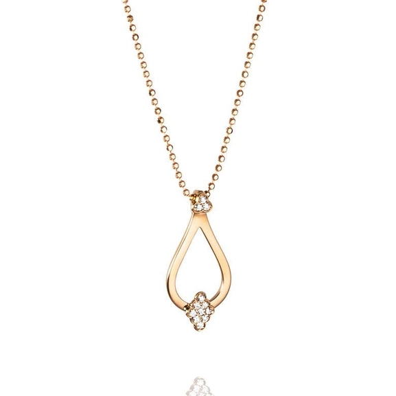 Little Dew Drops & Stars Pendant Gold - Efva Attling halsband - Snabb frakt & paketinslagning - Nordicspectra.se