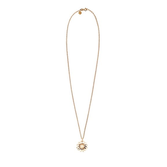 Love Palette Halsband Guld Rutile - Snabb frakt & fri paketinslagning - Nordicspectra.se