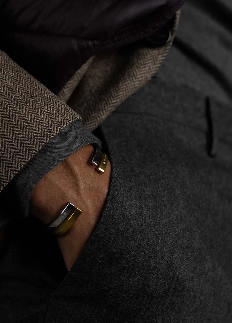 Icon Cuff - Steel - Skultuna - Snabb frakt & paketinslagning - Nordicspectra.se
