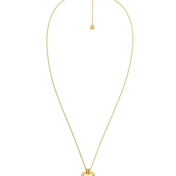 Elegant långt halsband i 14K guldplätering från Edblads Plaza-kollektion