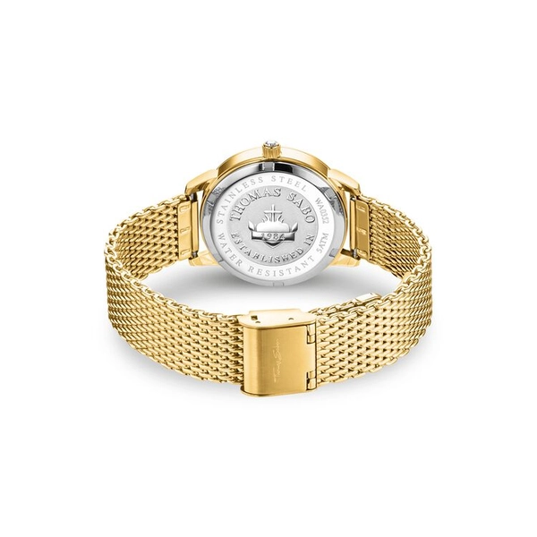 Klocka Glam Spirit Astroklocka Guld/Blå 33 mm - Thomas Sabo klocka - Snabb frakt & paketinslagning - Nordicspectra.se
