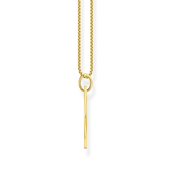 Halsband Bred Tag Guld - Thomas Sabo halsband - Snabb frakt & paketinslagning - Nordicspectra.se