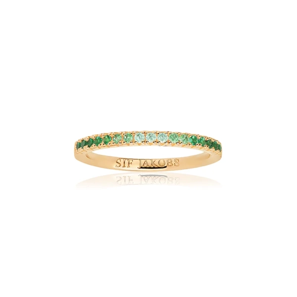 Ellera Ring Green Gold Sif Jakobsilta