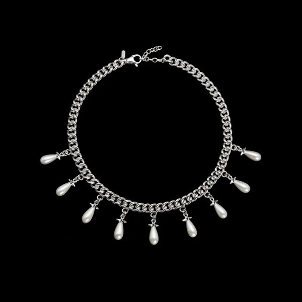 Chunky Chain Pearls Necklace - Maria Nilsdotter - Suuri valikoima & ilmainen lahjapaketointi - Nordic Spectra