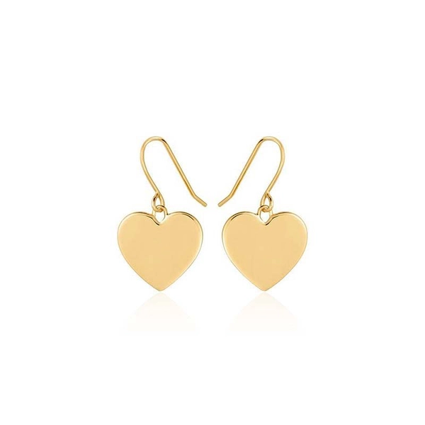 Heart Hook Earrings Gold - Sophie By Sophie - Snabb frakt & paketinslagning - Nordicspectra.se