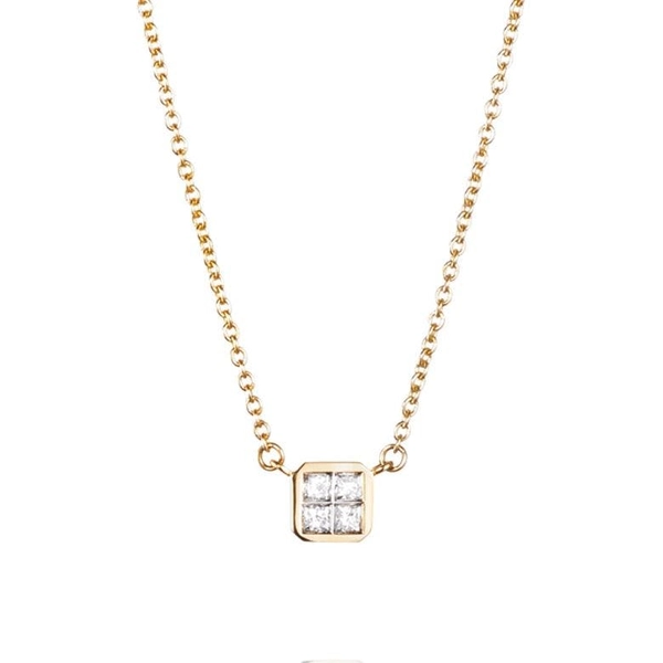 4 Love Necklace Gold - Efva Attling halsband - Snabb frakt & paketinslagning - Nordicspectra.se