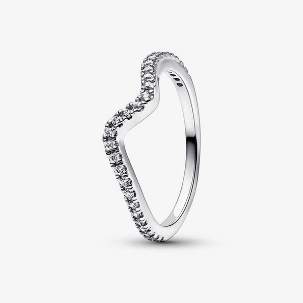 Sparkling Wave Ring - PANDORA - Suuri valikoima & ilmainen lahjapaketointi - Nordicspectra.fi