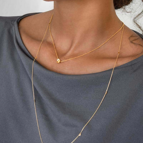 Lotus Necklace Gold - Drakenberg/Sjölin - Suuri valikoima & ilmainen lahjapaketointi - Nordicspectra.fi