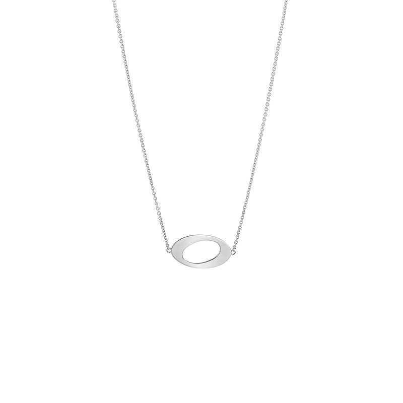 Nordic Spectra - Oval & Out Collier Silver